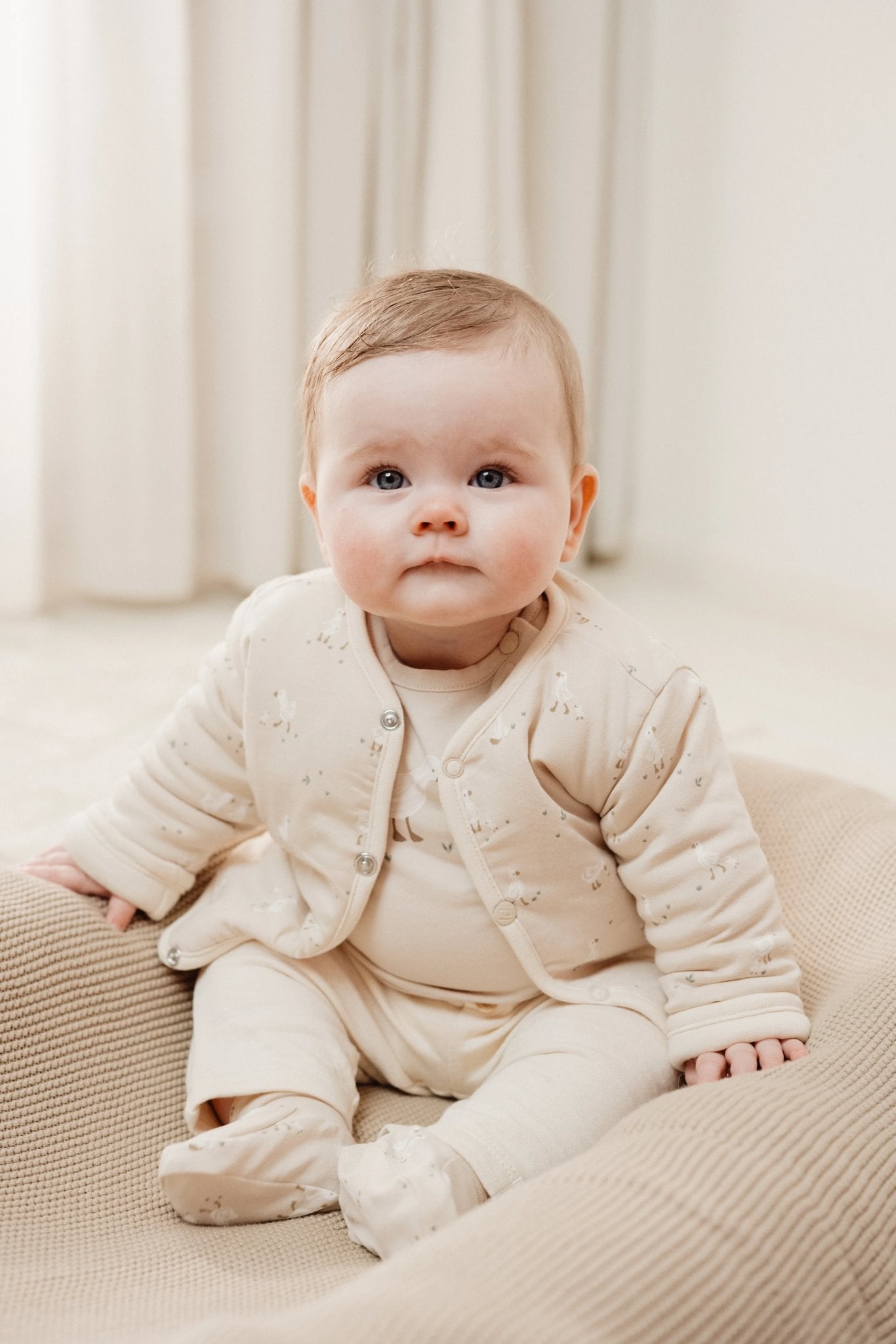 Vest beige Little Goose