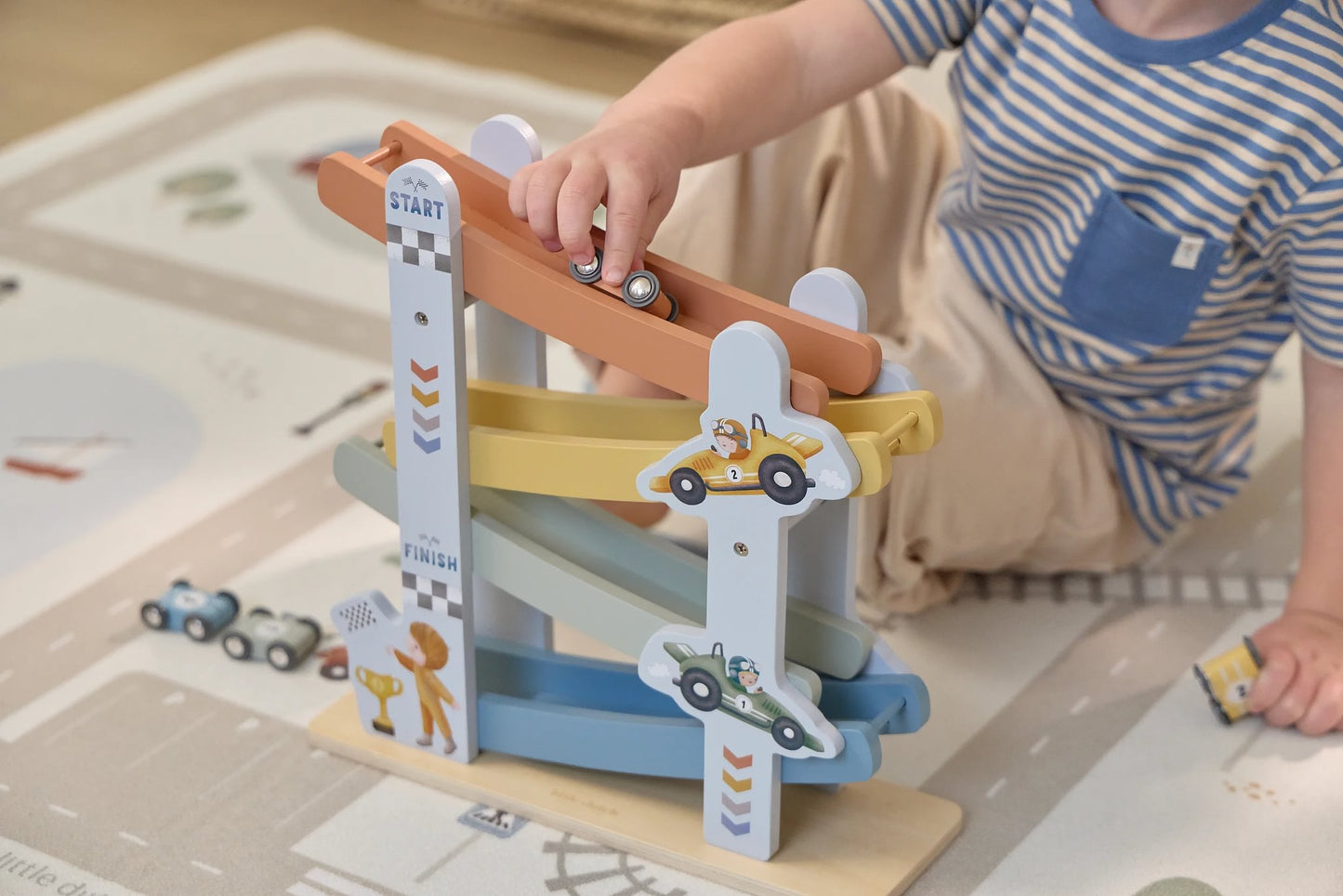 Houten autobaan
