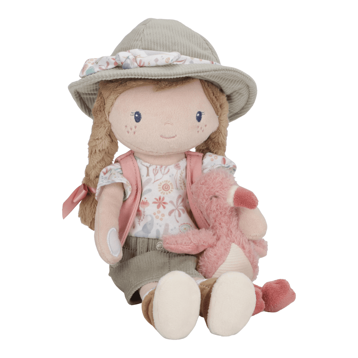 Knuffelpop "Ranger Rosa" 35cm