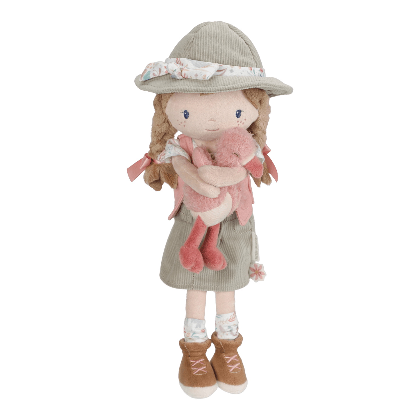 Knuffelpop "Ranger Rosa" 35cm