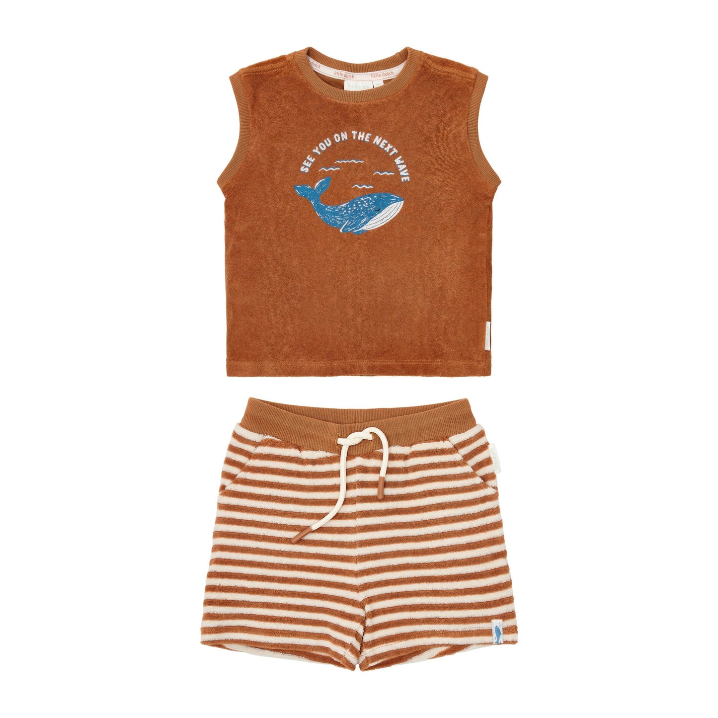 Singlet en short Ocean World Brown