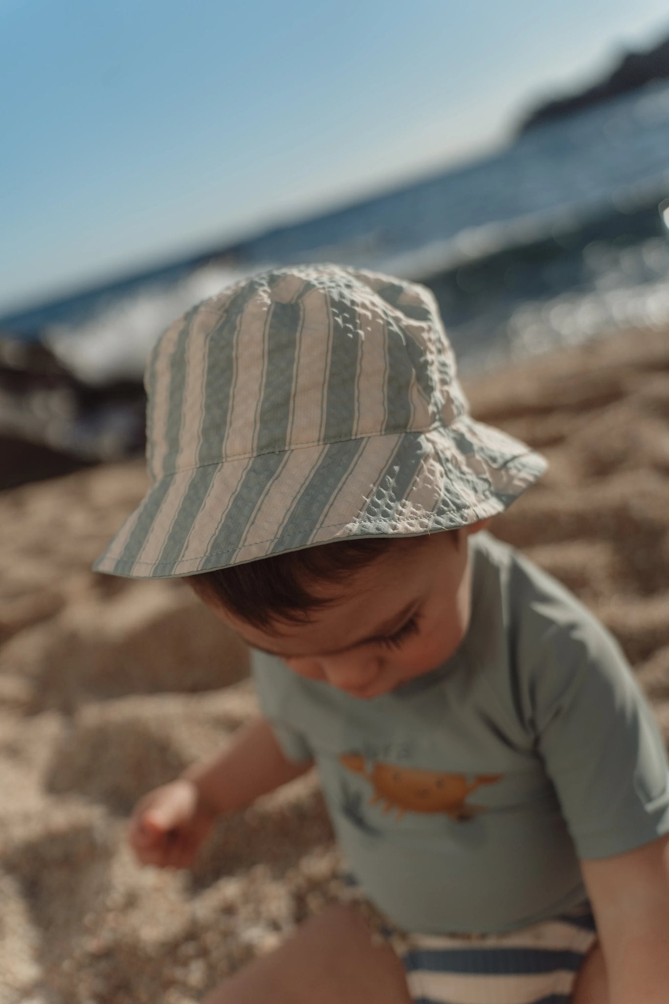 Zonnehoedje Ocean Surf Blue