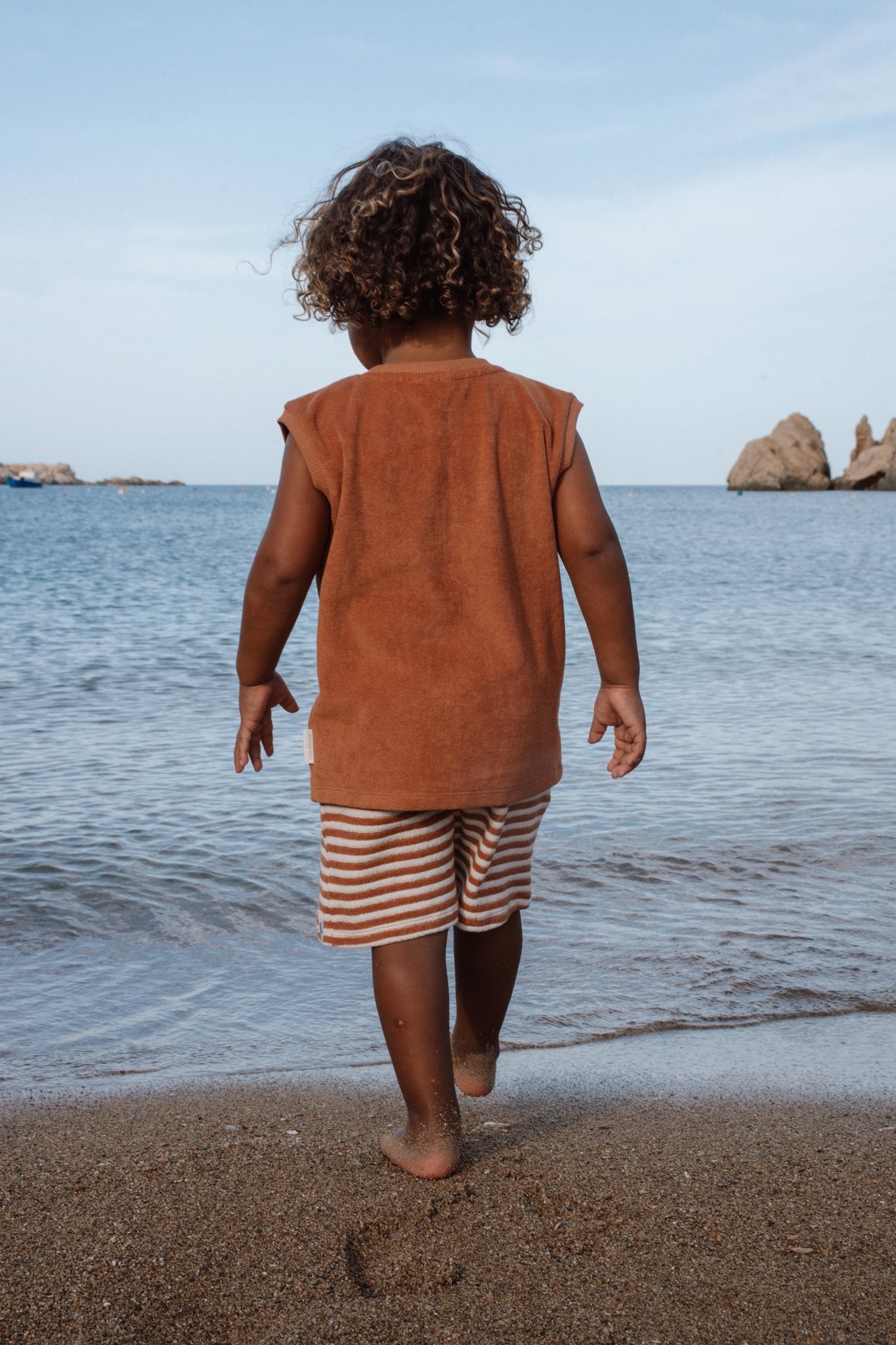 Singlet en short Ocean World Brown