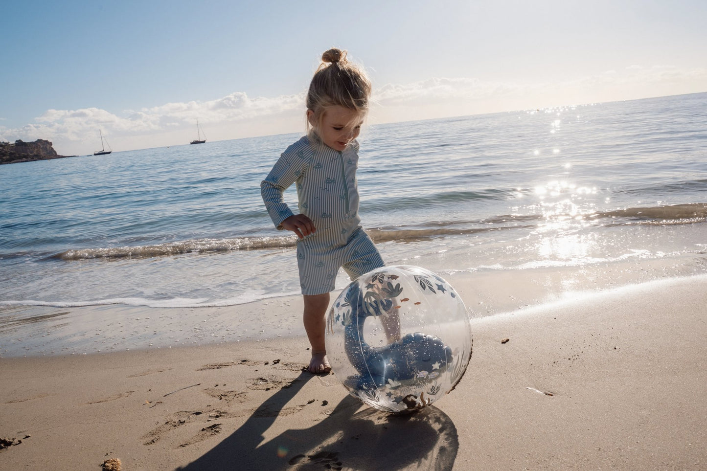 Strandbal 3D walvis "Ocean World