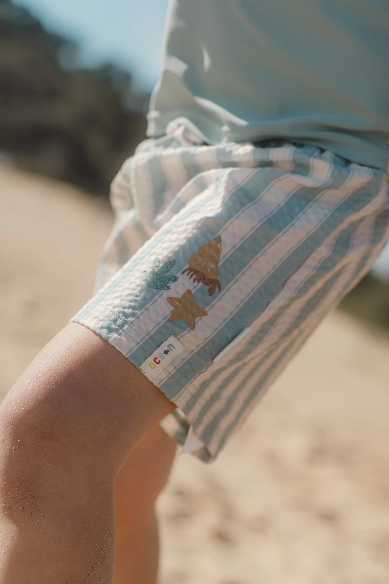Zwem short Ocean Surf Stripes