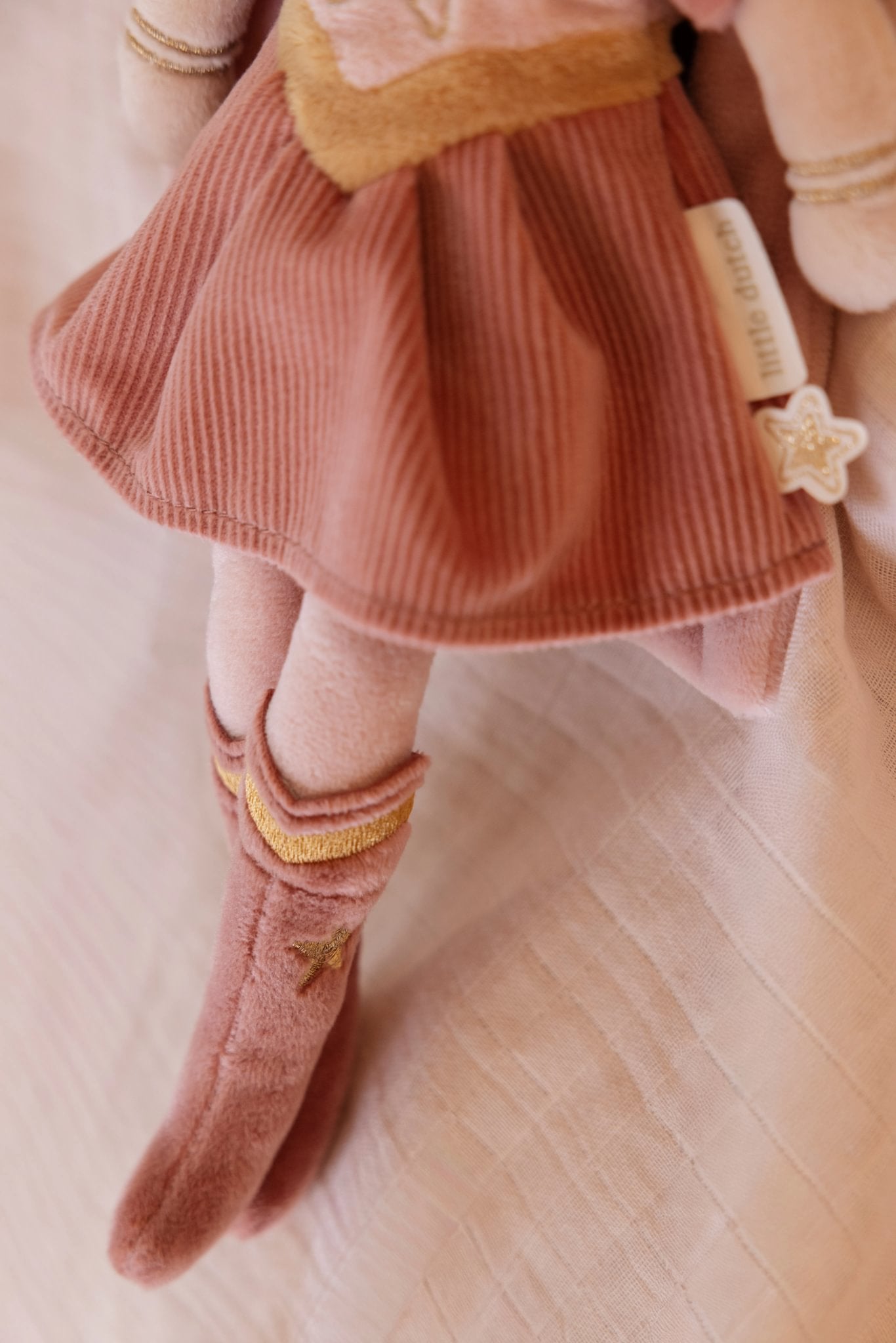 Knuffelpop "Superheld Rosa" 35cm