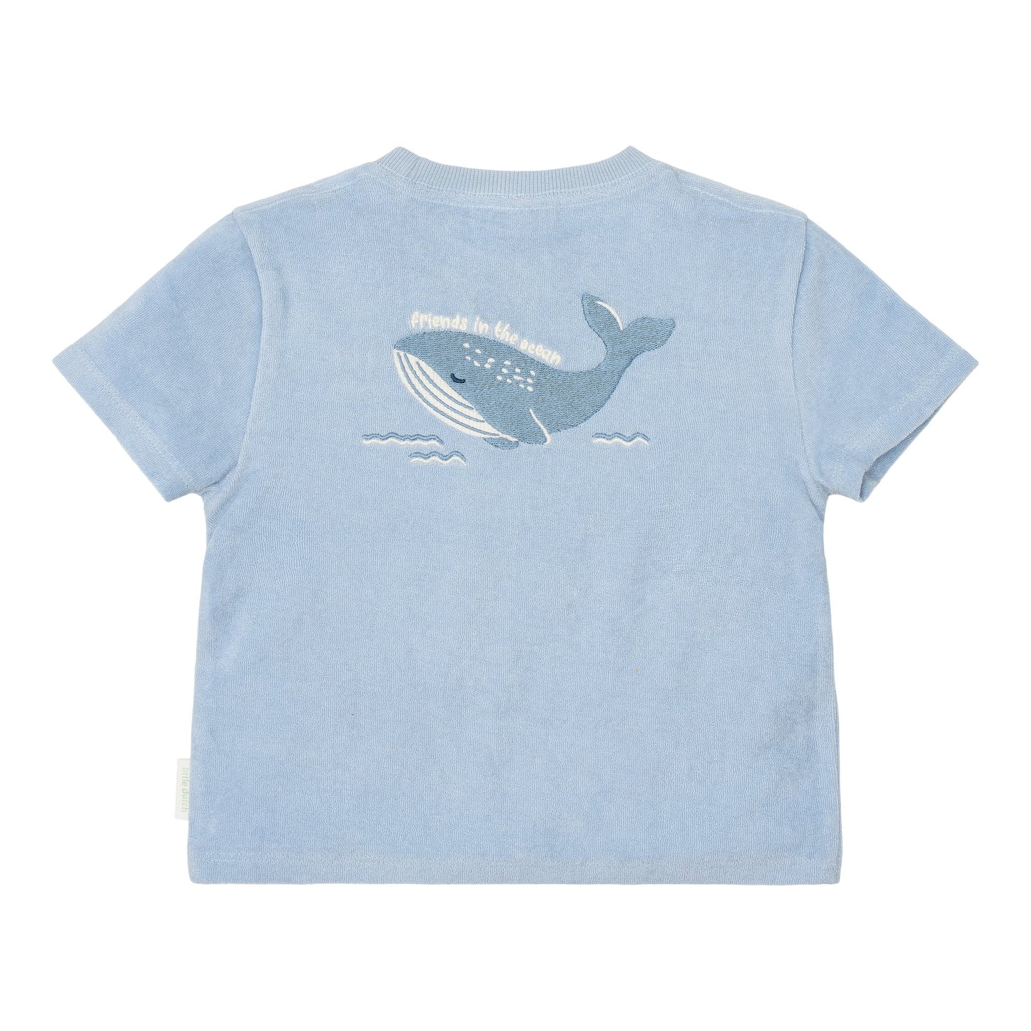 T-shirt en short Ocean World Blue