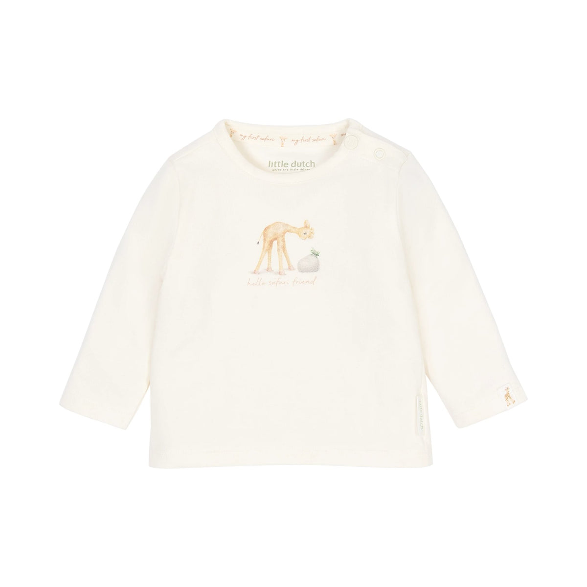 T-shirt Creme Safari