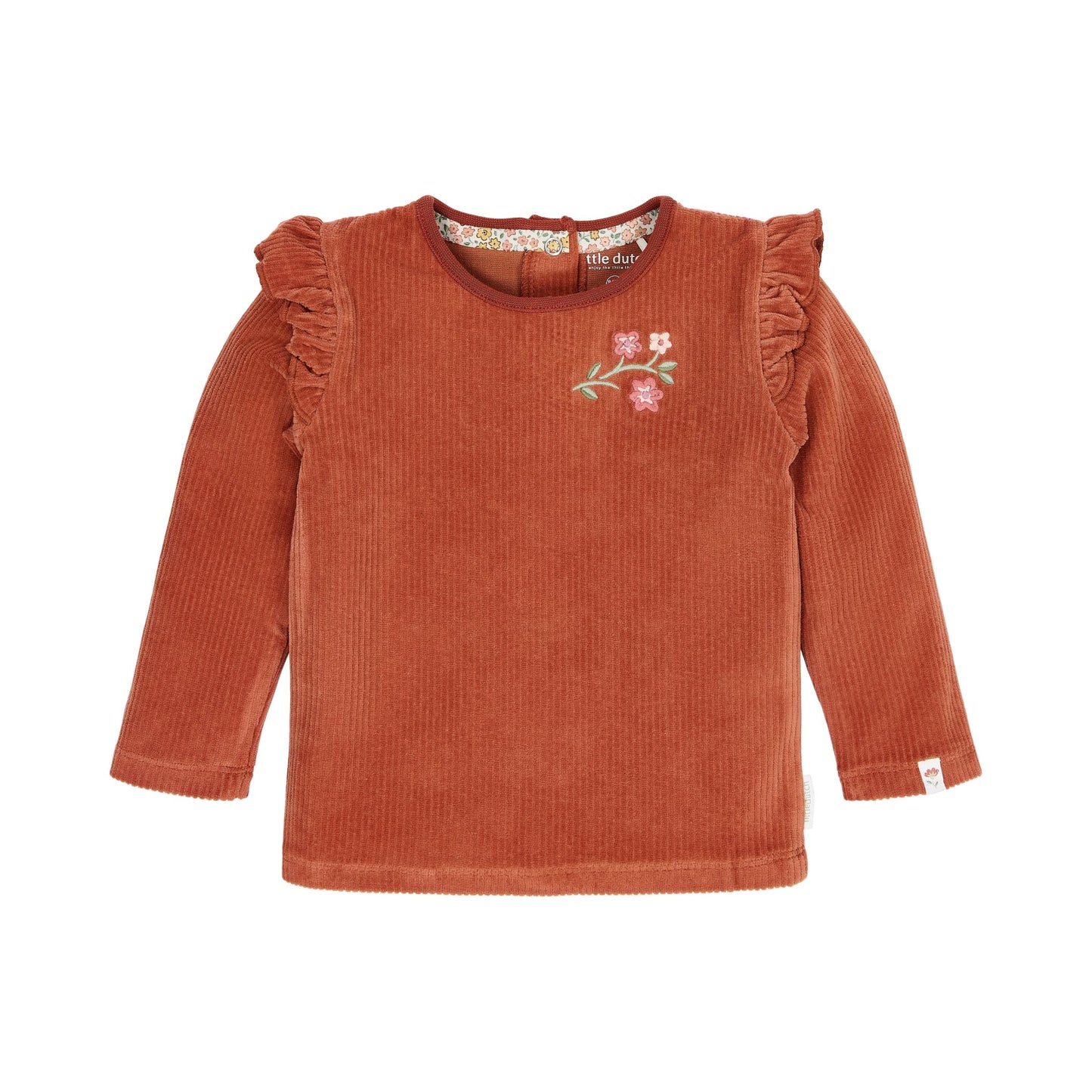 T-shirt lange mouw "Deep Berry"