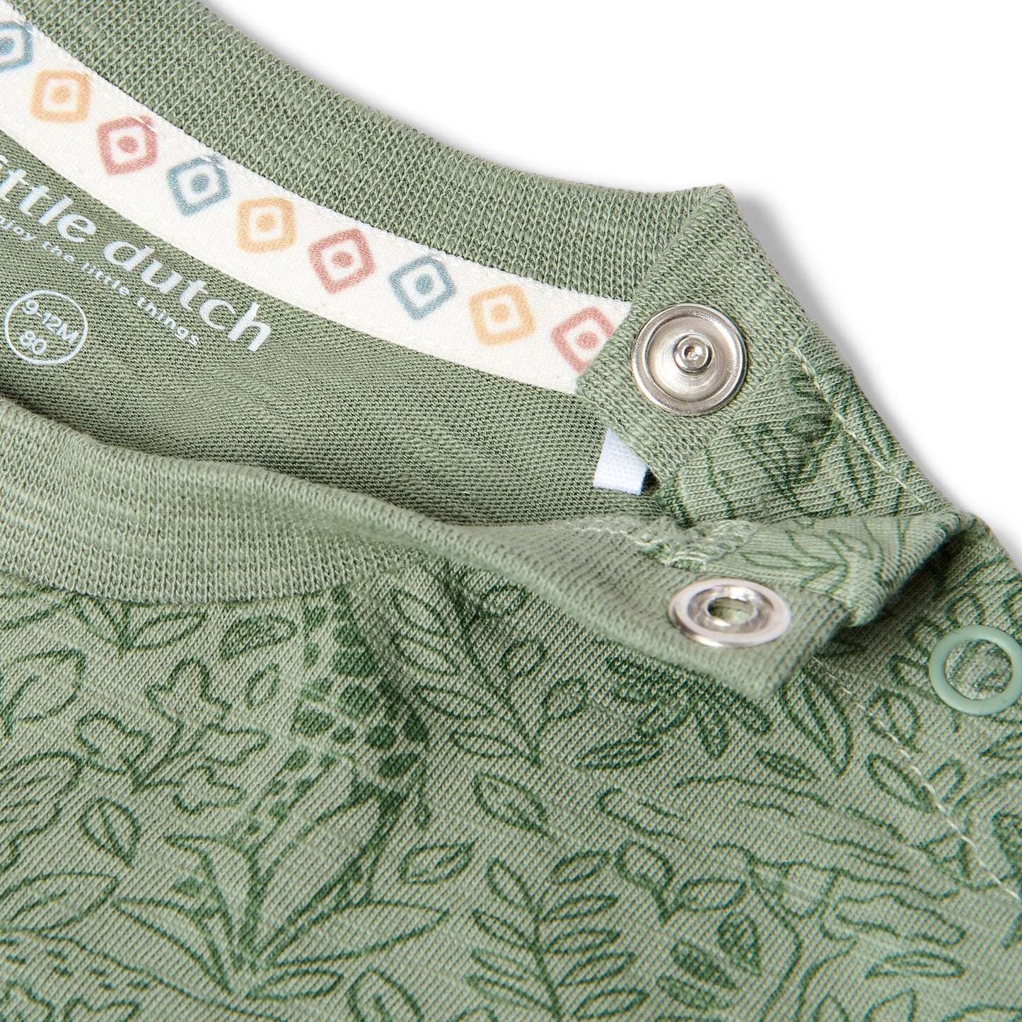 T-shirt lange mouw "Safari Dreams Green"