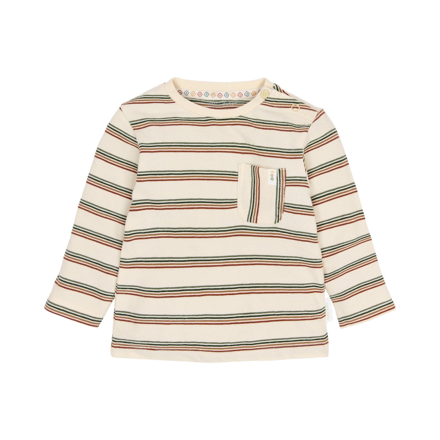 T-shirt lange mouw "Safari Stripe"