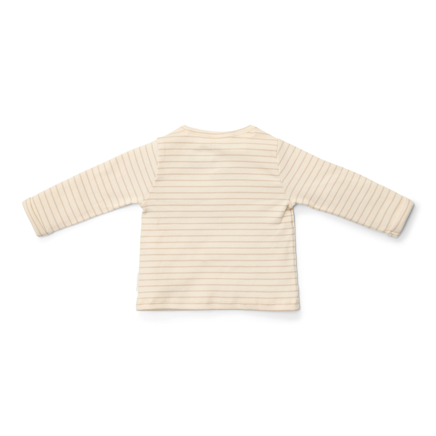 T-shirt lange mouw beige stripe Little Goose
