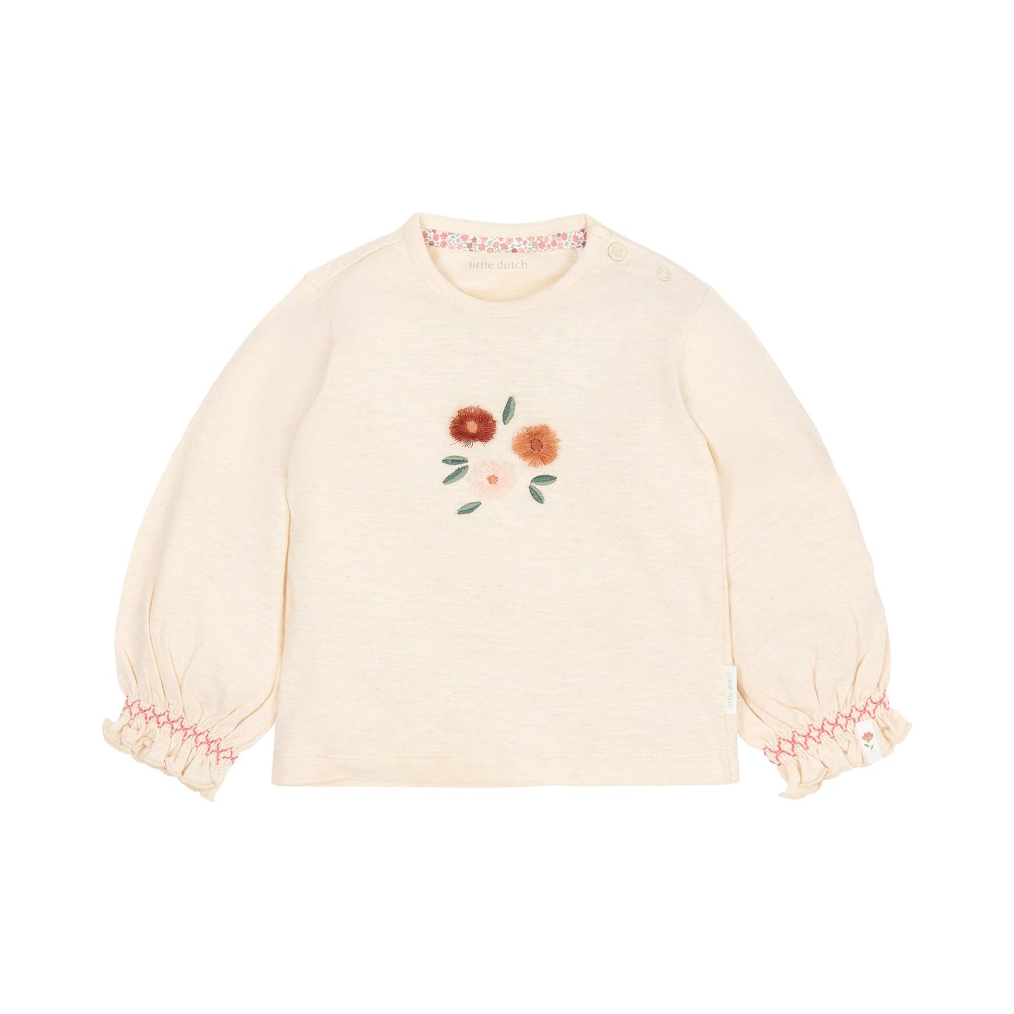T-shirt lange mouw "Vanilla"