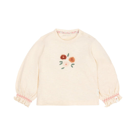 T-shirt lange mouw "Vanilla"