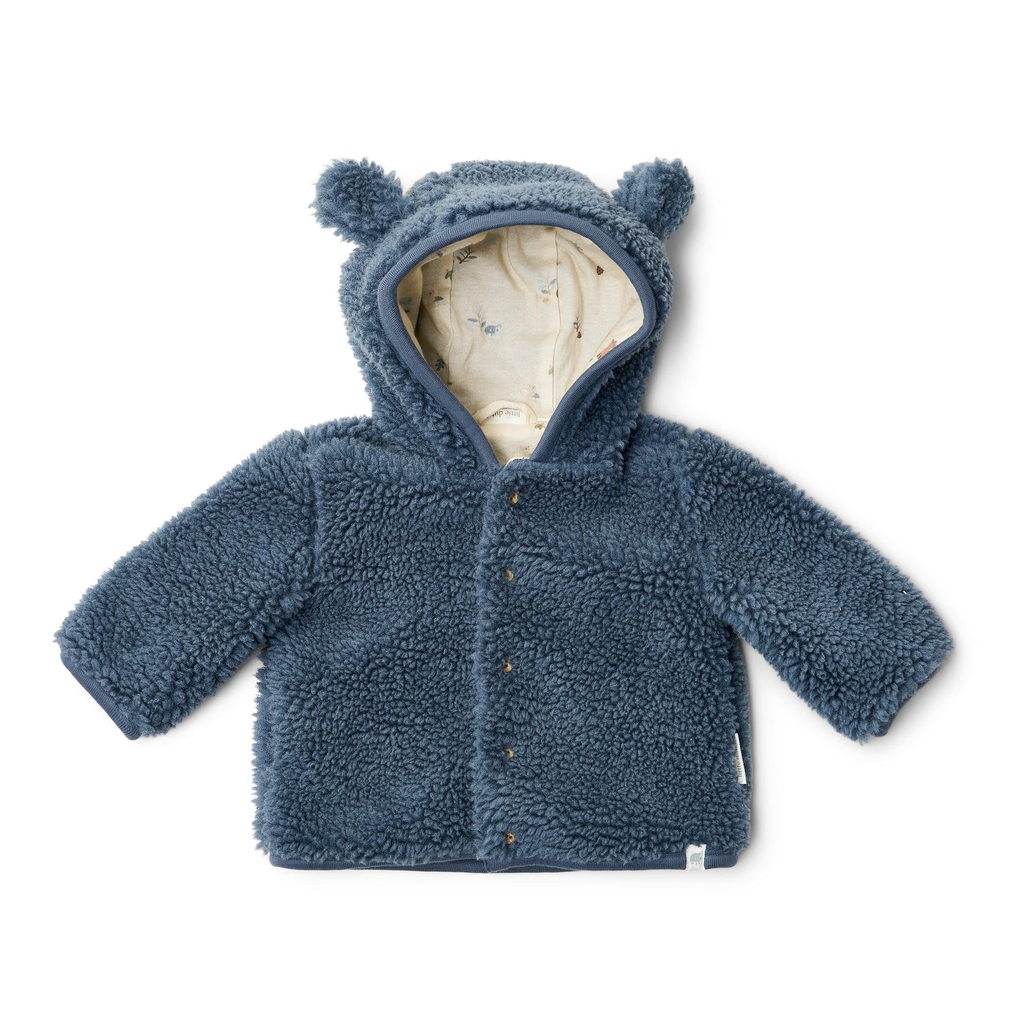 Teddy jasje blauw