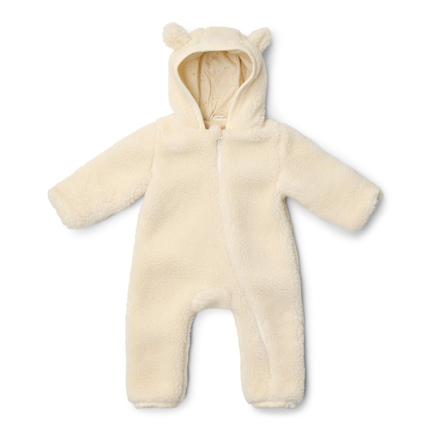 Teddy onesie wit