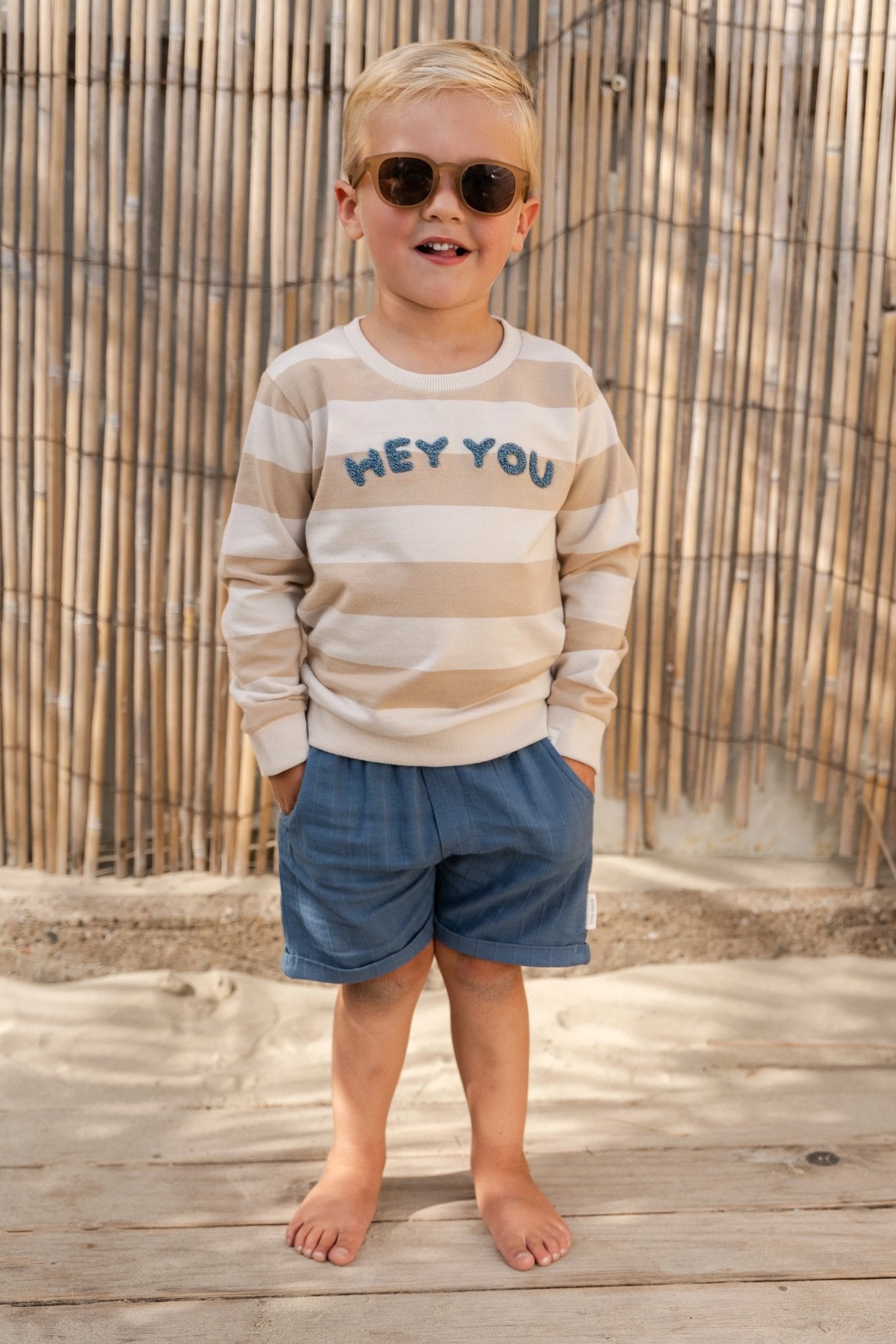 Short Indigo