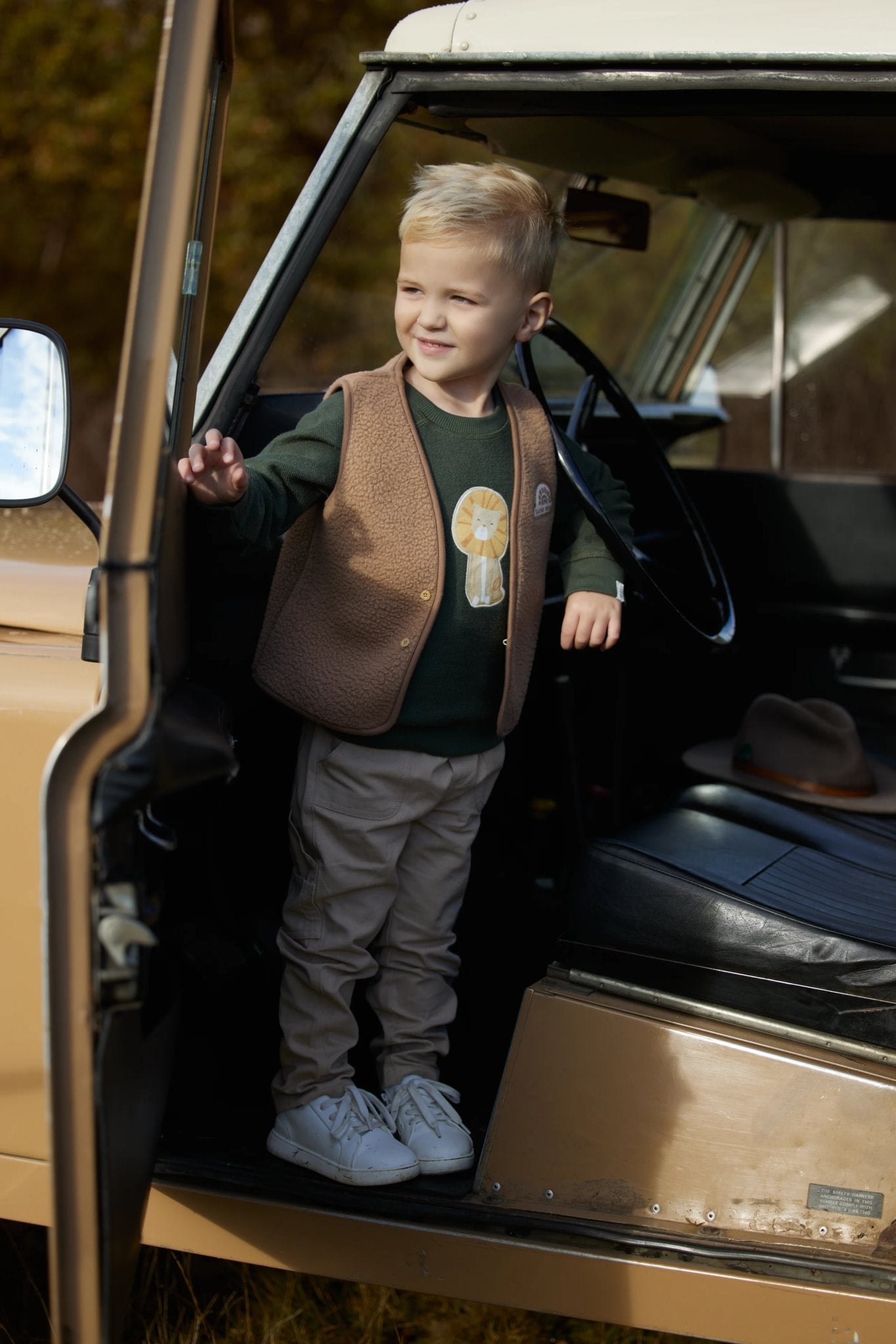 Broek "Warm Taupe"