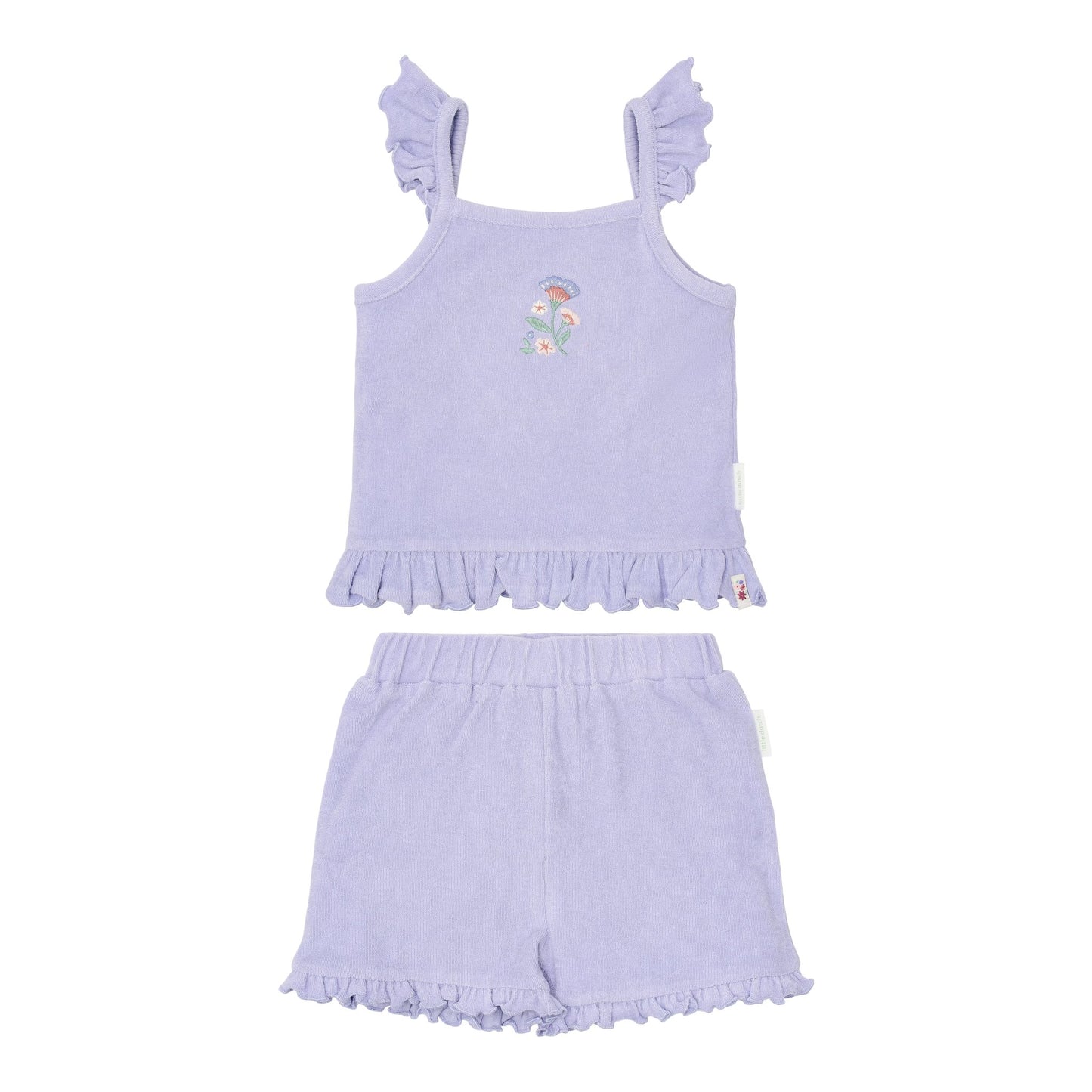 Top en short Dreamy Purple