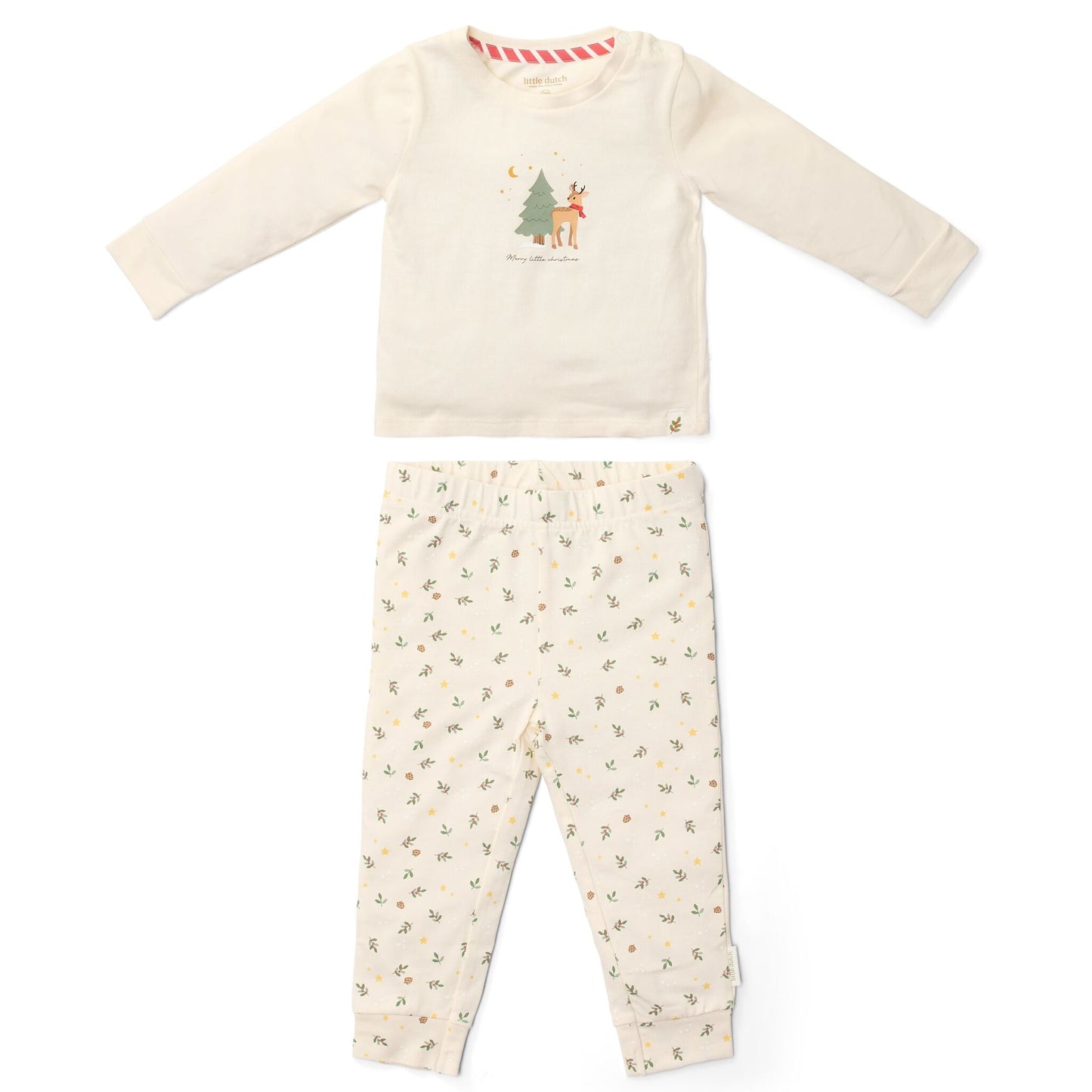 Kerstpyjama "Little Christmas" tweedelig