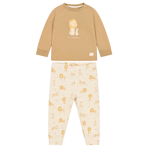 Tweedelige pyjama leeuw