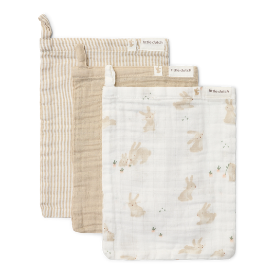 Washandjes "Baby Bunny"